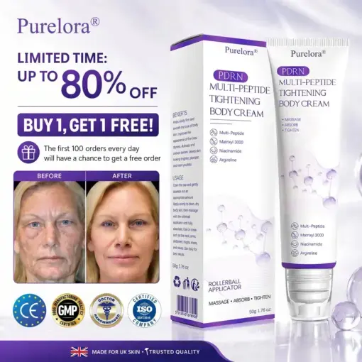 PDRN Multi-Peptide Massaging Body Roller Cream