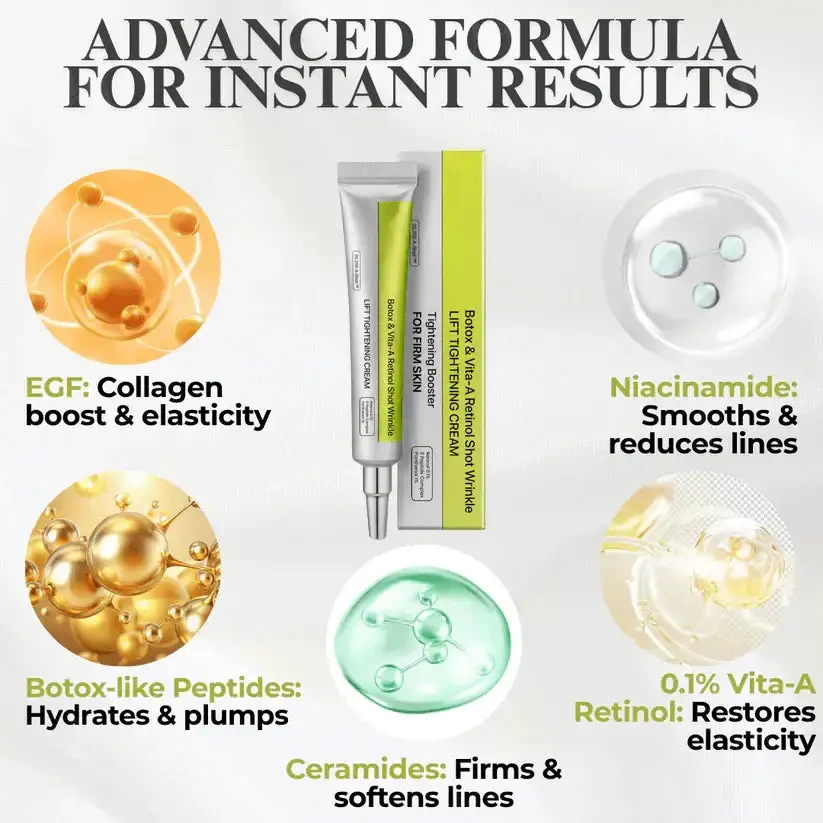 Advanced Peptide Botox-Style + Vita-A Retinol Lifting Renewal Cream - Image 7