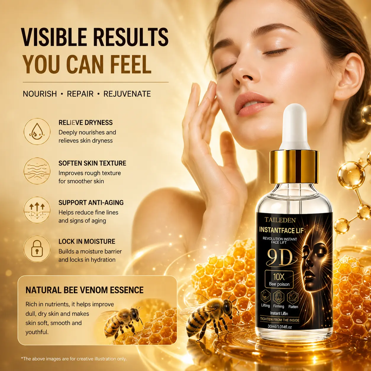 TAILeden Bee Poison Wrinkle Eraser Serum - Image 2