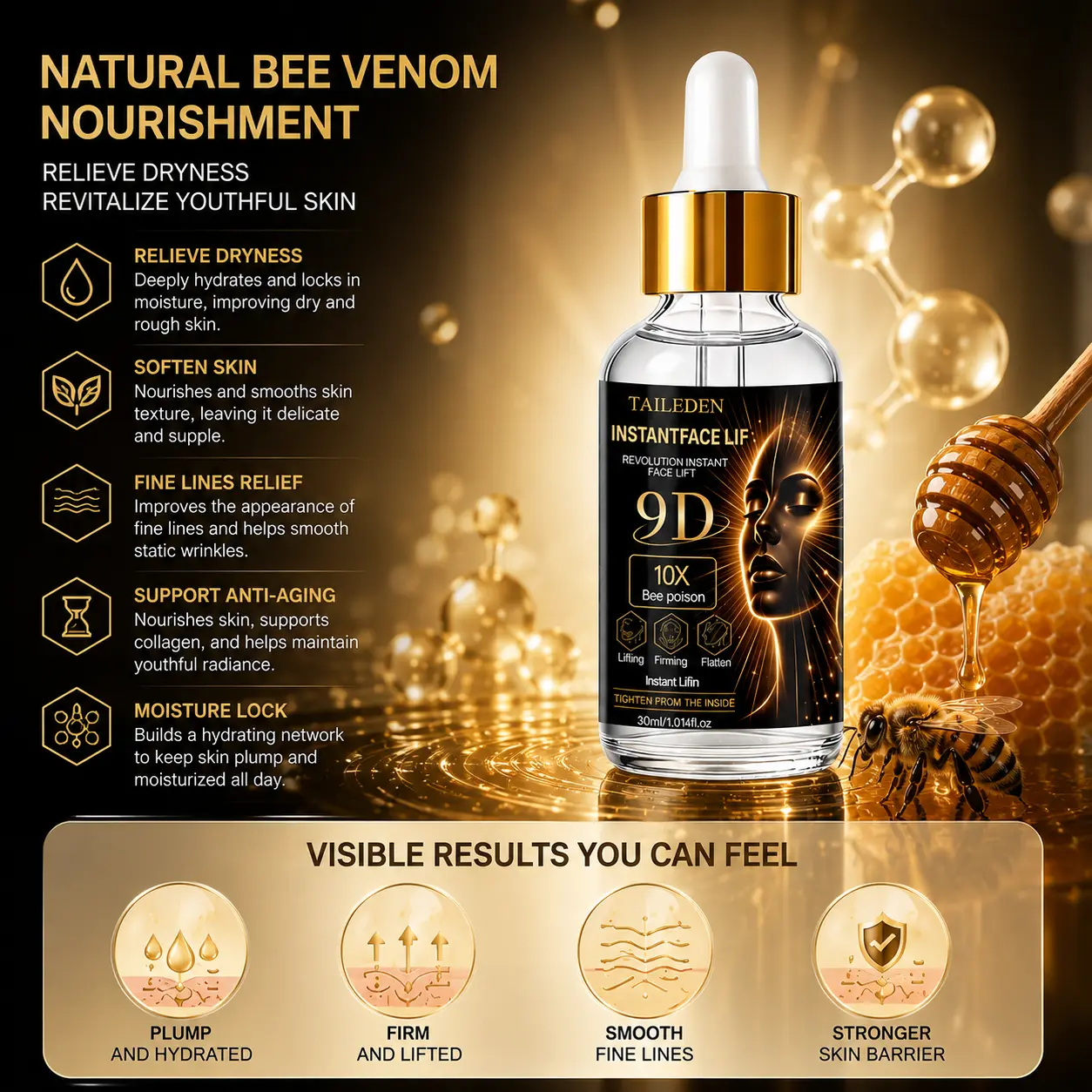 TAILeden Bee Poison Wrinkle Eraser Serum - Image 4