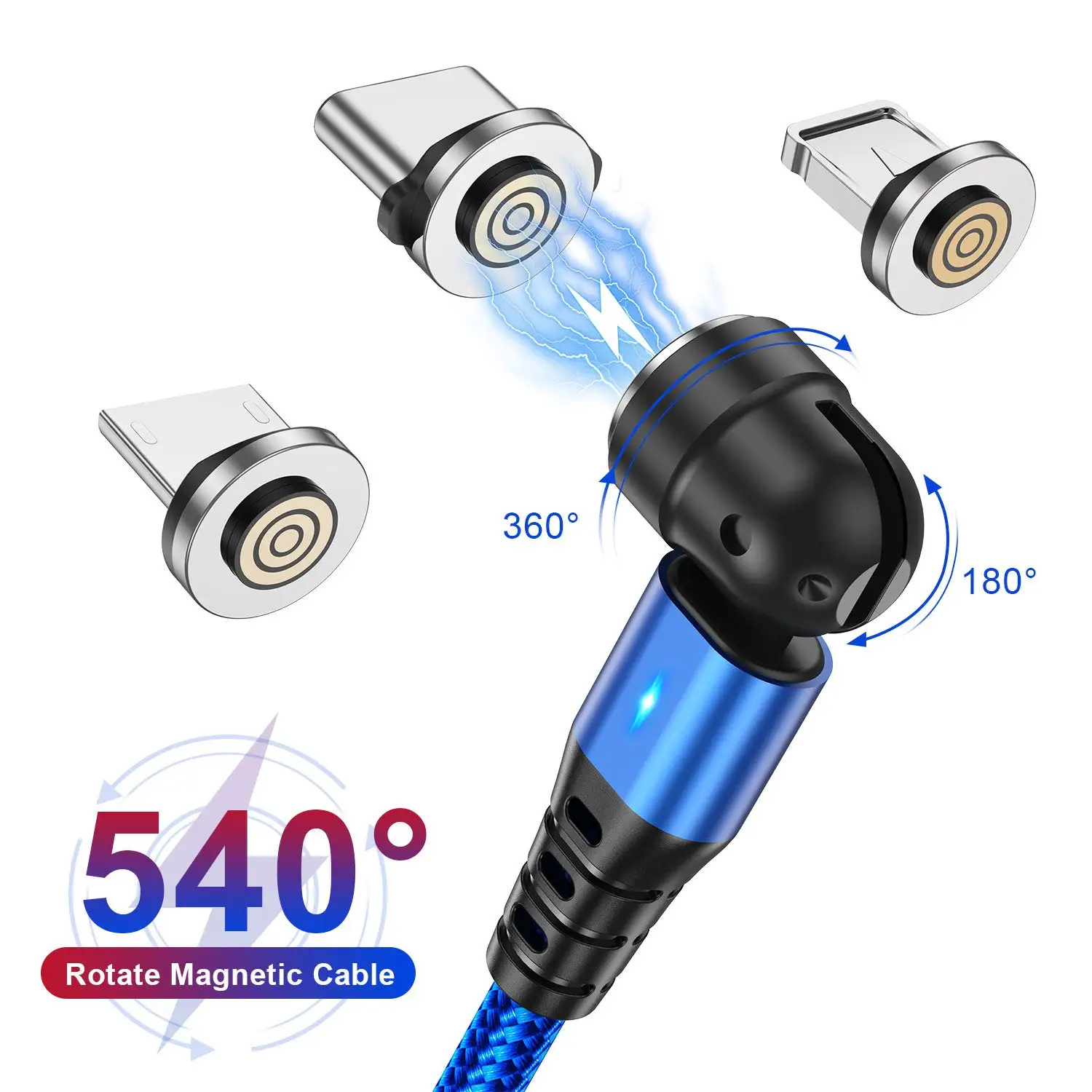 360 Universal Rotating Charging Cable - Image 14