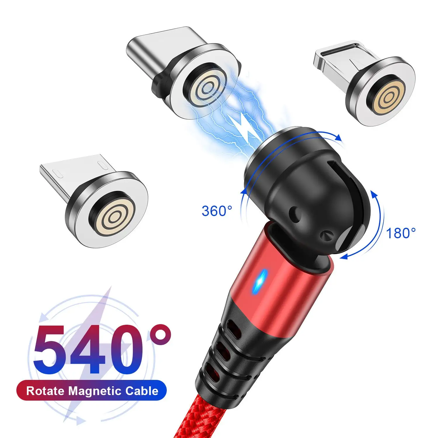 360 Universal Rotating Charging Cable - Image 17