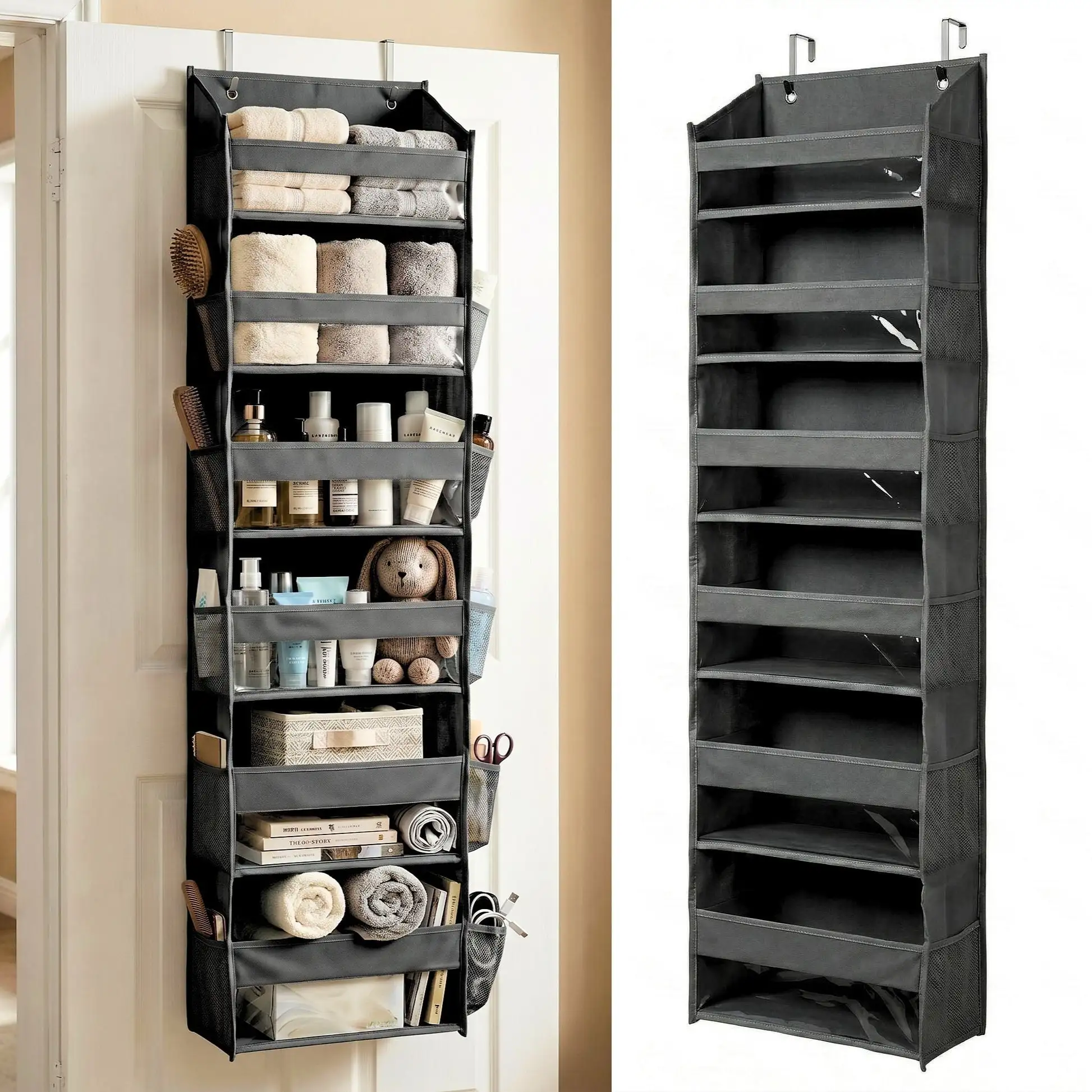 Over the Door Organizer with Pockets - Image 4