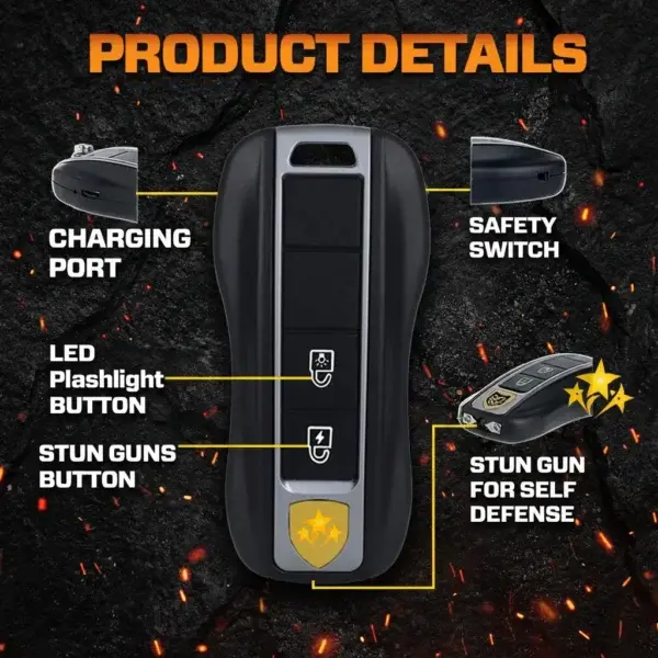 Voltax 75M Stun Car Keychain - Image 8