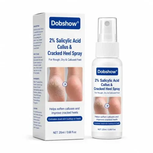 Medical-Grade 2% Salicylic Acid Callus & Cracked Heel Repair Spray - Image 13