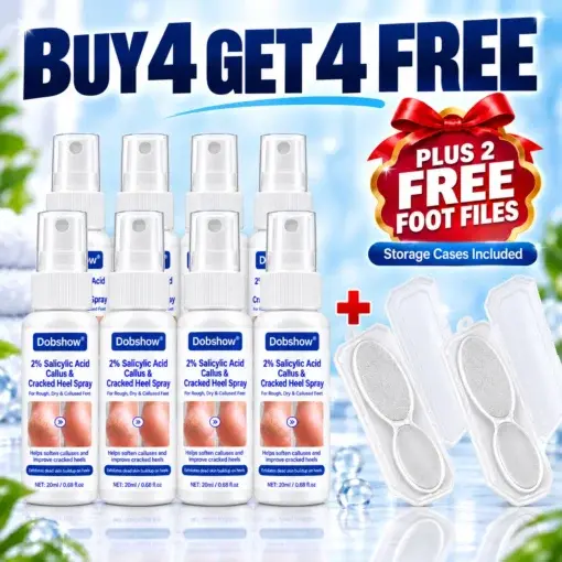 Medical-Grade 2% Salicylic Acid Callus & Cracked Heel Repair Spray - Image 17