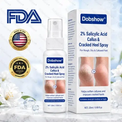 Medical-Grade 2% Salicylic Acid Callus & Cracked Heel Repair Spray - Image 2