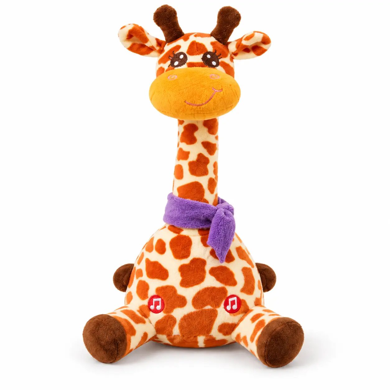 Juxek Dancing Giraffe Plush Toy