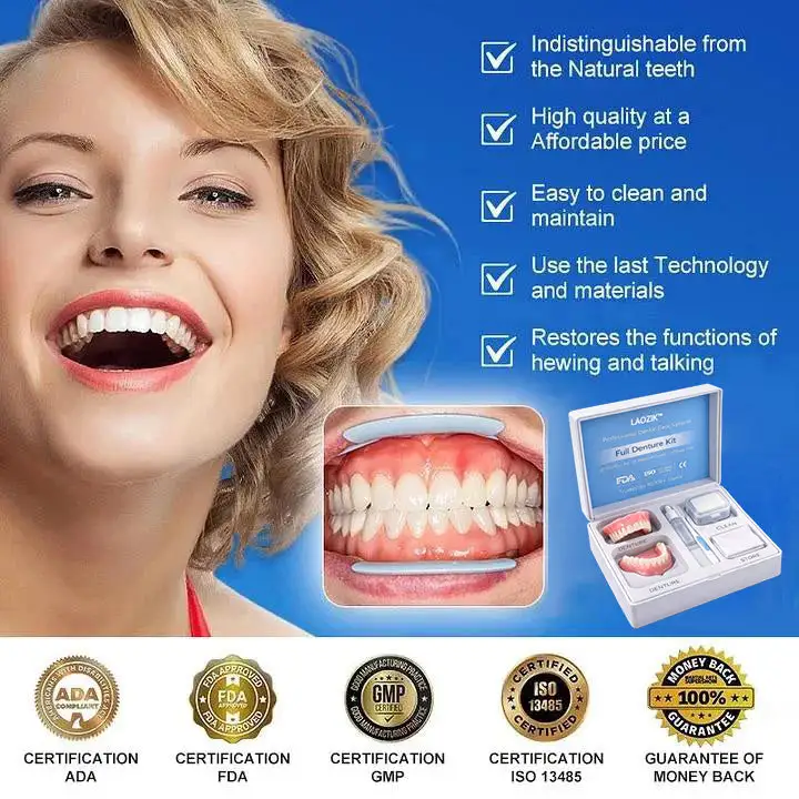 LAOZIKTM Custom-Fit Dentures - Image 4