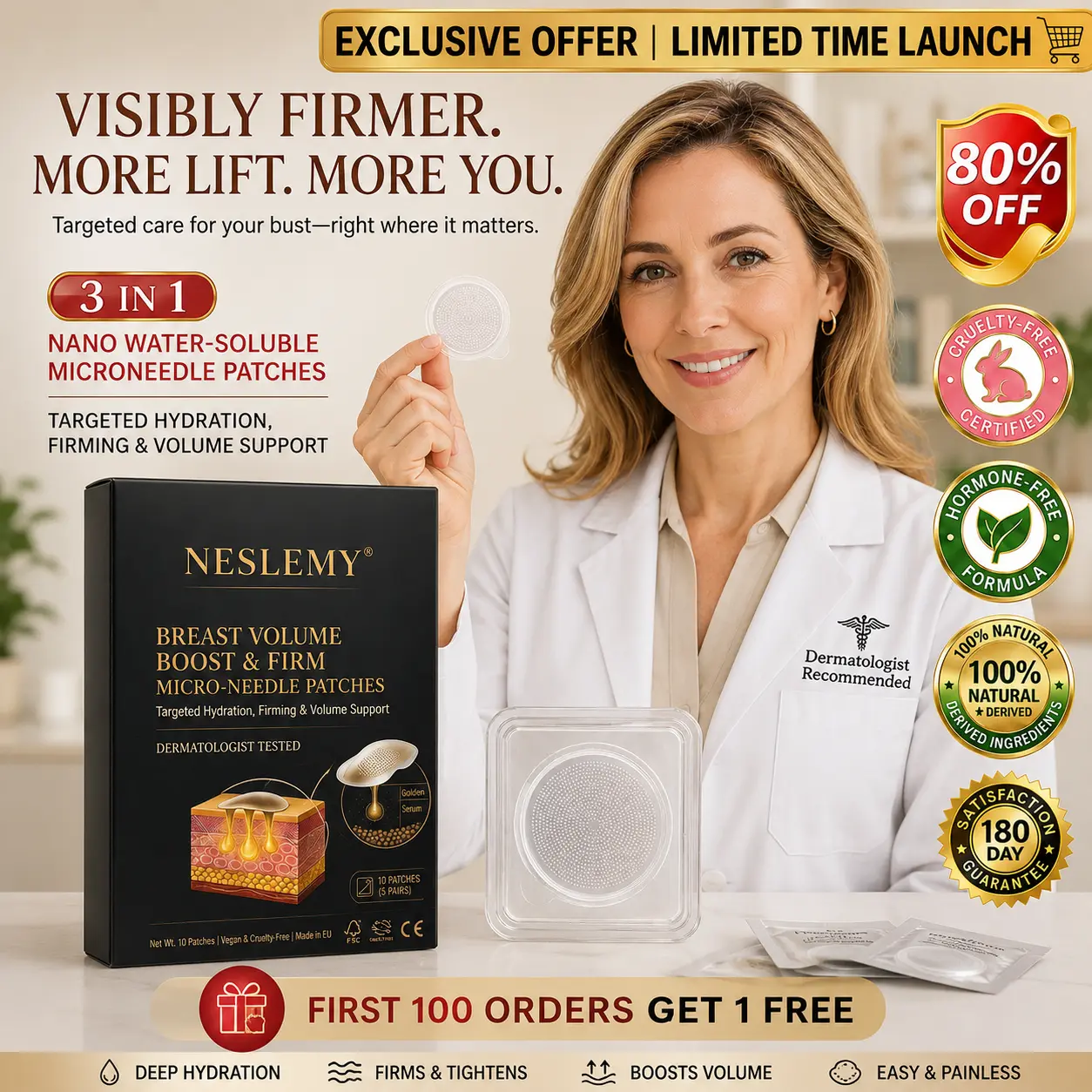 Bust & Body Micro-Tip Firming Patches