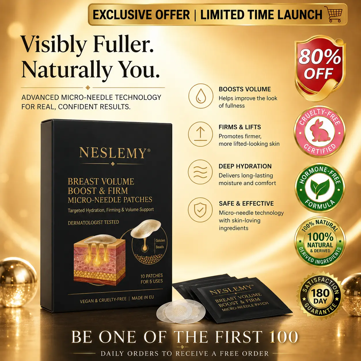Bust & Body Micro-Tip Firming Patches - Image 3