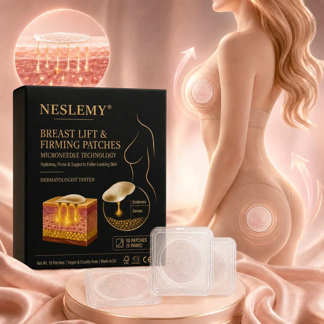 Bust & Body Micro-Tip Firming Patches - Image 4
