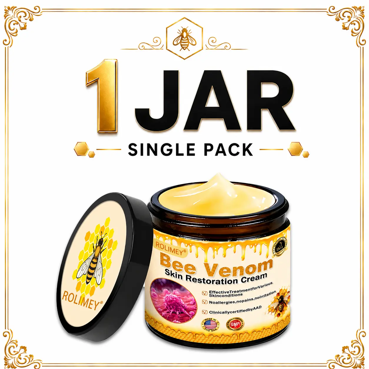 Bee venom Pro Comprehensive Cream—Tightening for Skin Types - Image 17