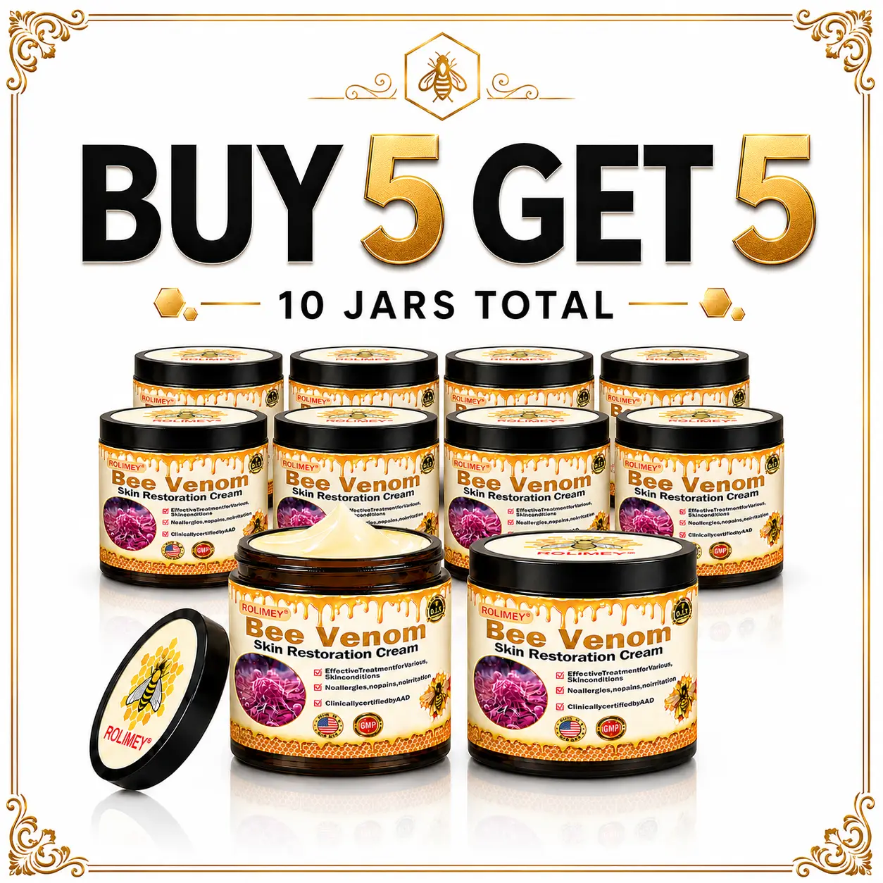 Bee venom Pro Comprehensive Cream—Tightening for Skin Types - Image 20