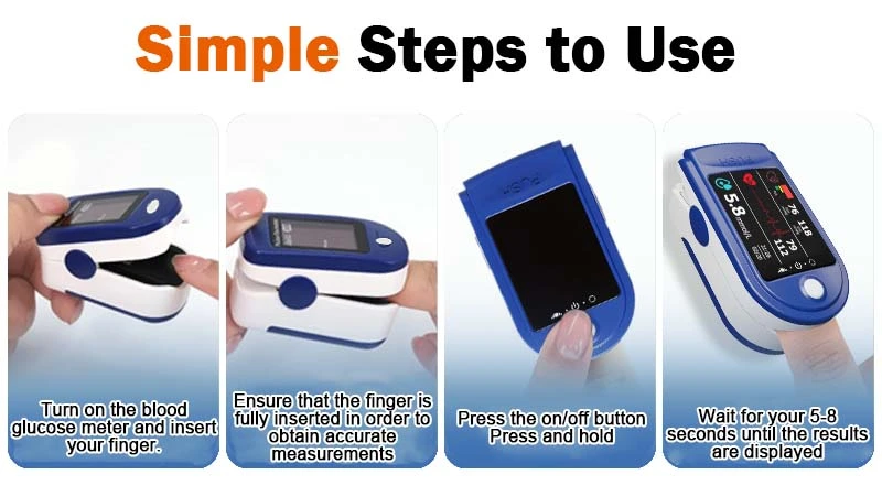 High Precision Non-invasive Glucose Meter 👨⚕️Clinical certification & 99.9% Accuracy - Image 16